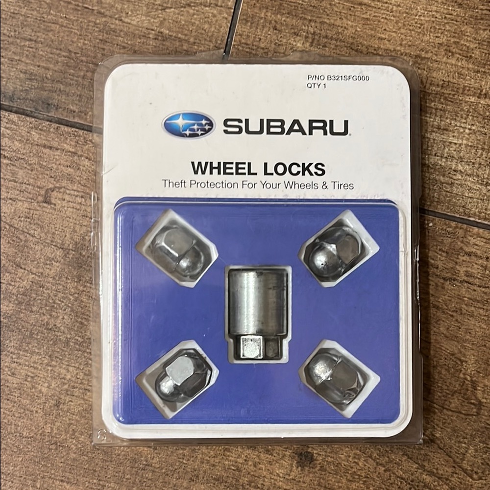 Subaru Wheel Locks NWOT